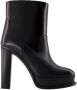 Alexander McQueen Pre-owned Leather boots Black Dames - Thumbnail 1