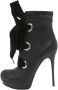 Alexander McQueen Pre-owned Leather boots Black Dames - Thumbnail 1