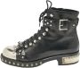 Alexander McQueen Pre-owned Leather boots Black Dames - Thumbnail 1