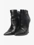 Alexander McQueen Pre-owned Leather boots Black Dames - Thumbnail 1