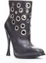 Alexander McQueen Pre-owned Leather boots Black Dames - Thumbnail 1