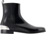 Alexander McQueen Pre-owned Leather boots Black Heren - Thumbnail 1