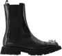 Alexander McQueen Pre-owned Leather boots Black Heren - Thumbnail 1