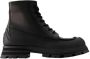 Alexander McQueen Pre-owned Leather boots Black Heren - Thumbnail 1