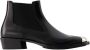 Alexander McQueen Pre-owned Leather boots Black Heren - Thumbnail 1