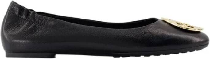 Alexander McQueen Pre-owned Leather flats Black Dames