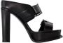 Alexander McQueen Pre-owned Leather heels Black Dames - Thumbnail 1