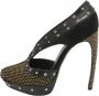 Alexander McQueen Pre-owned Leather heels Black Dames - Thumbnail 1