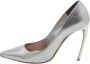 Alexander McQueen Pre-owned Leather heels Gray Dames - Thumbnail 1