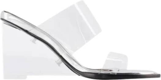 Alexander McQueen Pre-owned Leather heels White Dames