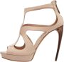 Alexander McQueen Pre-owned Leather sandals Beige Dames - Thumbnail 1