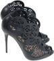 Alexander McQueen Pre-owned Leather sandals Black Dames - Thumbnail 1