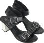 Alexander McQueen Pre-owned Leather sandals Black Dames - Thumbnail 1