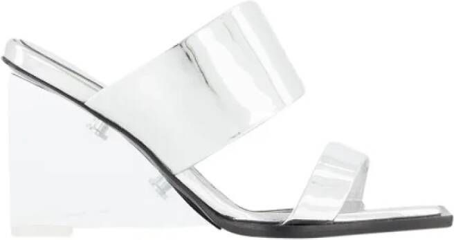 Alexander McQueen Pre-owned Leather sandals White Dames