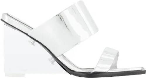 Alexander McQueen Pre-owned Leather sandals White Dames