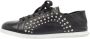 Alexander McQueen Pre-owned Leather sneakers Black Dames - Thumbnail 1