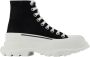 Alexander McQueen Pre-owned Leather sneakers Black Dames - Thumbnail 1