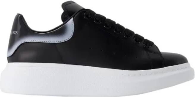 Alexander McQueen Pre-owned Leather sneakers Black Heren