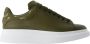 Alexander McQueen Pre-owned Leather sneakers Green Heren - Thumbnail 1