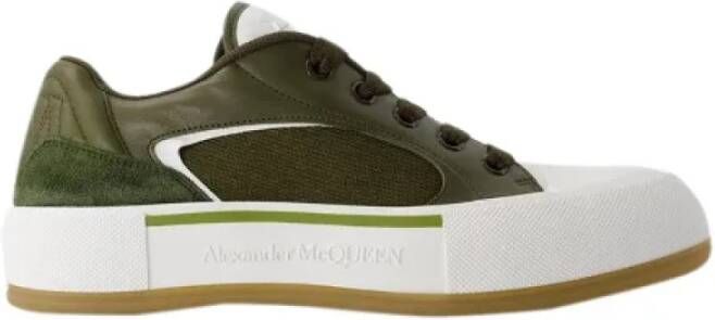 Alexander McQueen Pre-owned Leather sneakers Multicolor Heren