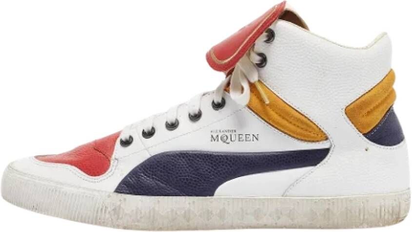 Alexander McQueen Pre-owned Leather sneakers Multicolor Heren