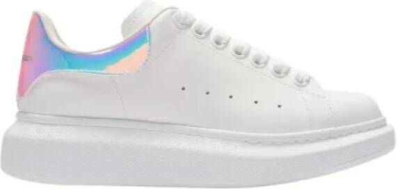 Alexander McQueen Pre-owned Leather sneakers White Dames