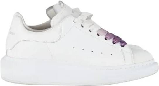 Alexander McQueen Pre-owned Leather sneakers White Dames