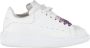 Alexander McQueen Pre-owned Leather sneakers White Dames - Thumbnail 1