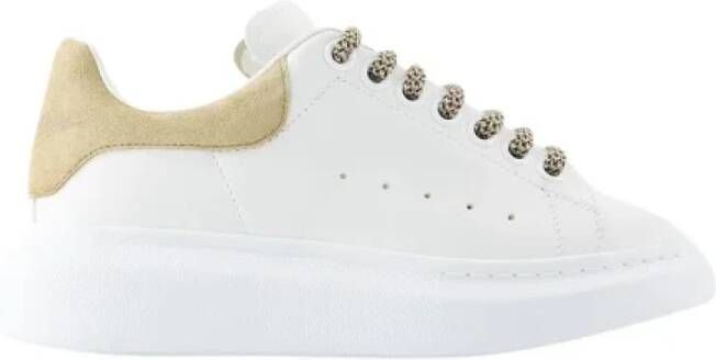 Alexander McQueen Pre-owned Leather sneakers White Dames