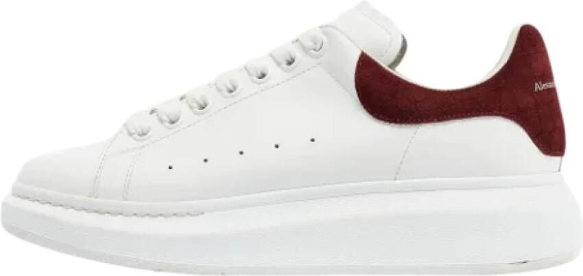 Alexander McQueen Pre-owned Leather sneakers White Dames
