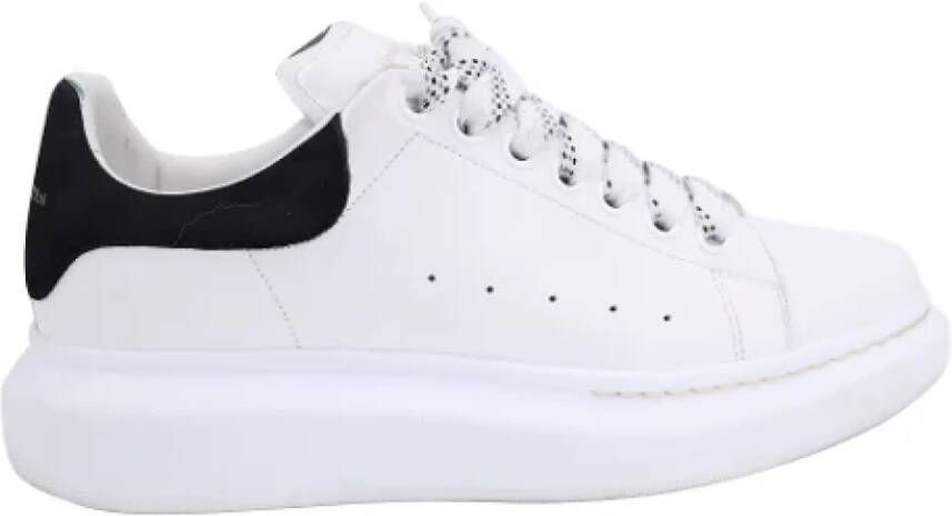 Alexander McQueen Pre-owned Leather sneakers White Dames