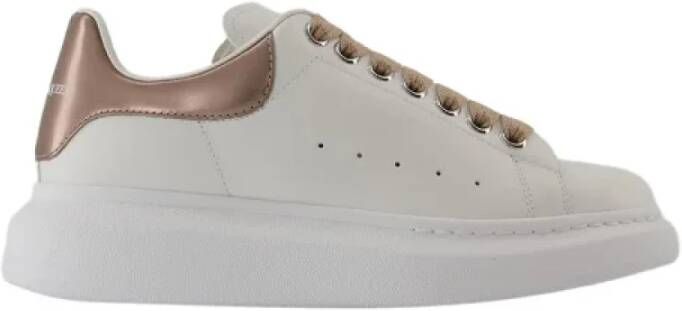 Alexander McQueen Pre-owned Leather sneakers White Dames