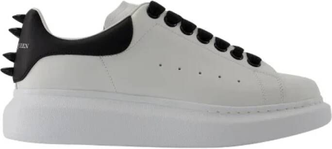 Alexander McQueen Pre-owned Leather sneakers White Dames