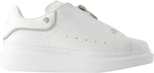 Alexander McQueen Pre-owned Leather sneakers White Dames