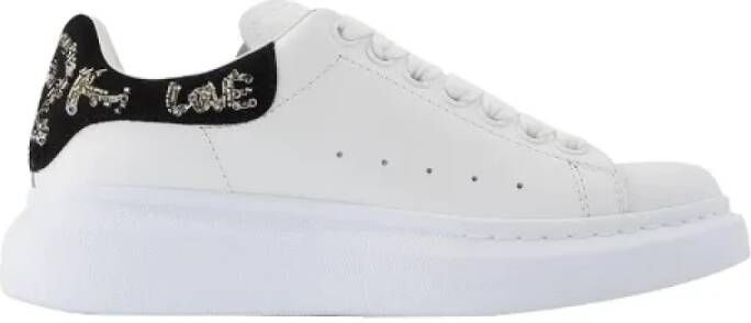 Alexander McQueen Pre-owned Leather sneakers White Dames