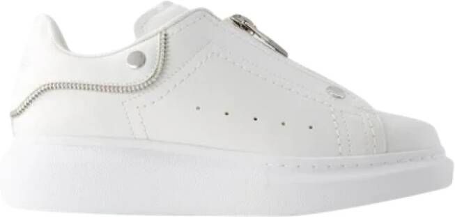 Alexander McQueen Pre-owned Leather sneakers White Dames