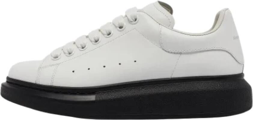 Alexander McQueen Pre-owned Leather sneakers White Dames