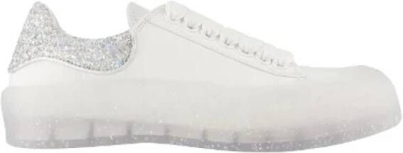 Alexander McQueen Pre-owned Leather sneakers White Dames