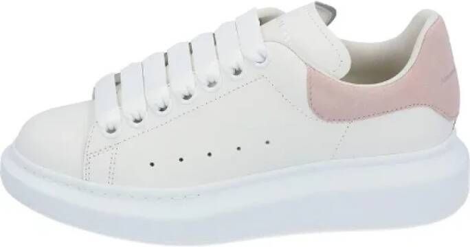 Alexander McQueen Pre-owned Leather sneakers White Dames