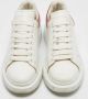 Alexander McQueen Pre-owned Leather sneakers White Dames - Thumbnail 1