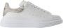 Alexander McQueen Pre-owned Leather sneakers White Heren - Thumbnail 1