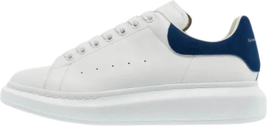 Alexander McQueen Pre-owned Leather sneakers White Heren