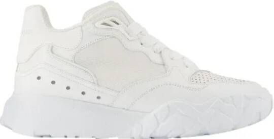 Alexander McQueen Pre-owned Leather sneakers White Heren