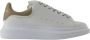 Alexander McQueen Pre-owned Leather sneakers White Heren - Thumbnail 1