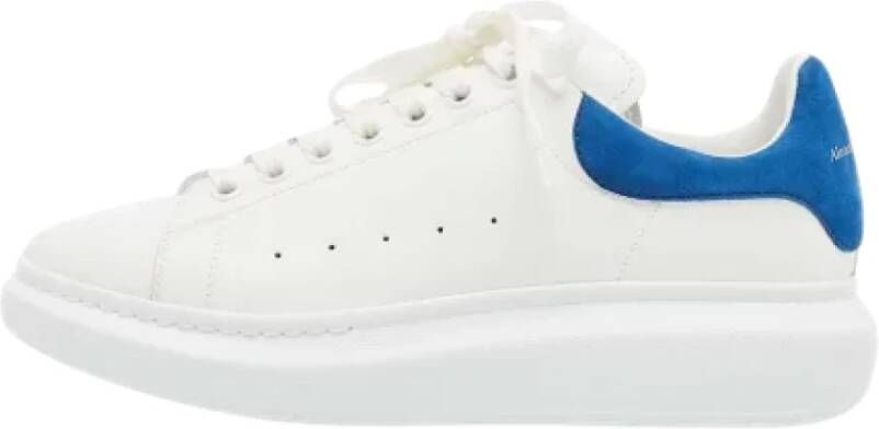 Alexander McQueen Pre-owned Leather sneakers White Heren