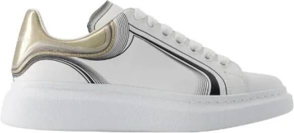 Alexander McQueen Pre-owned Leather sneakers White Heren