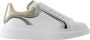 Alexander McQueen Pre-owned Leather sneakers White Heren - Thumbnail 1