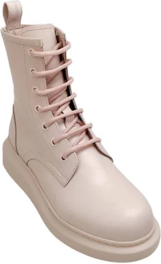 Alexander McQueen Pre-owned Rubber boots Pink Dames