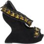 Alexander McQueen Pre-owned Suede heels Black Dames - Thumbnail 1