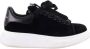 Alexander McQueen Pre-owned Velvet sneakers Black Dames - Thumbnail 1